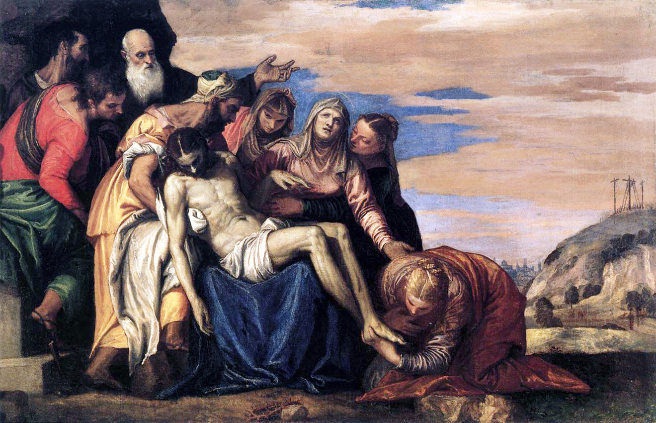 lamentation over the dead christ